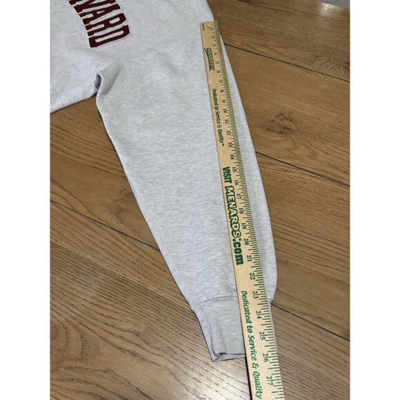 MV Sport Reverse Weave Harvard Crew Neck Sweatshirt Embroidered 90s Y2K S READ - Picture 9 of 11